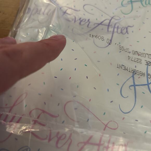 Vintage Current Bridal Floral Wrapping Paper Pastel NOS - Picture 3 of 4